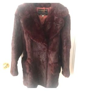 Vintage 70’s rabbit fur coat with HOOD